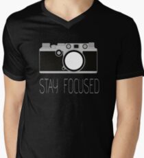 Stay Focused Men's V-Neck T-Shirt