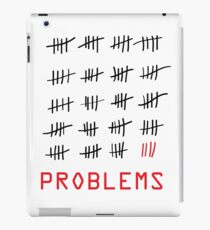99 Problems - White iPad Case/Skin