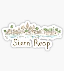 Siem Reap Panorama Sticker