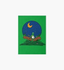 It's Not Easy Bein' Green Art Board