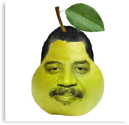 "NDGT is a pear head" Canvas Prints by josephgreen Redbubble