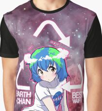Earth-chan Graphic T-Shirt