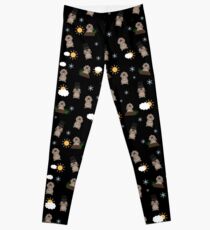 Groundhog Day Muster Leggings