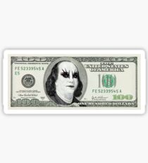 Gothic Banknote Parody Sticker