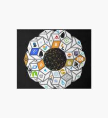 Crypto World Art Board