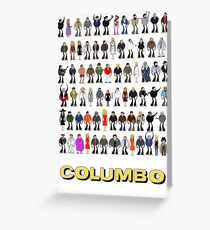 Columbo - Die Mörder Grußkarte