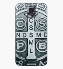 Heiliges Benedict Cross Medaille Foto Hülle & Skin für Samsung Galaxy