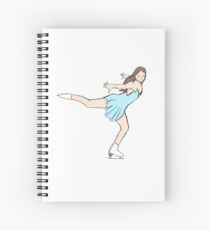 Skater Girl Spiral Notebook