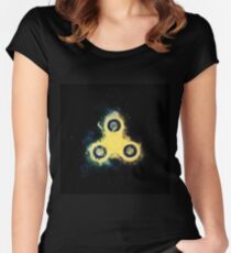 Fidget Spinner Women's Fitted Scoop T-Shirt