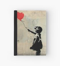 Banksy Red Heart Balloon Hardcover Journal
