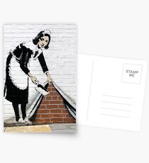Postales Banksy Maid