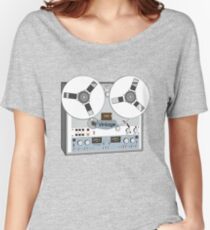 Reel Vintage Tape Deck Women's Relaxed Fit T-Shirt