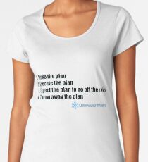 Der ultimative Plan Frauen Premium T-Shirts