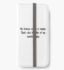 empty iPhone Wallet/Case/Skin
