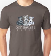 Camiseta unisex Schnauzer Lover 2015
