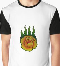 Game of Thrones Wildfire Rose Graphic T-Shirt