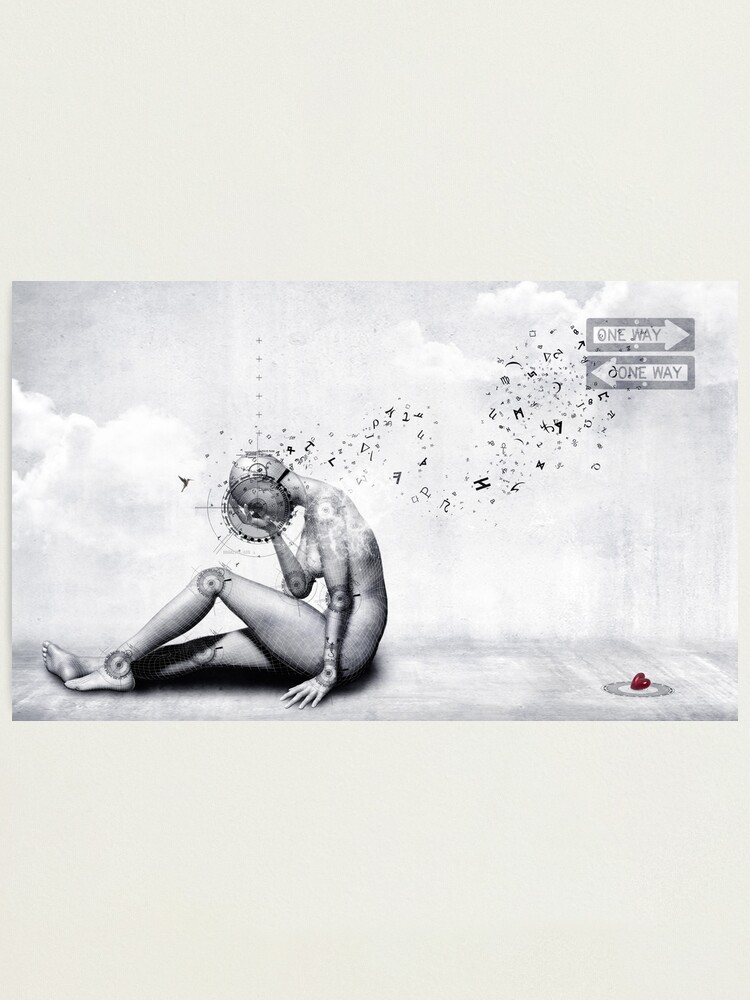 Alternate view of The Comfort She Craves Photographic Print