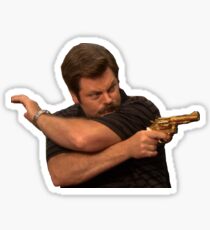 Ron Swanson Sticker