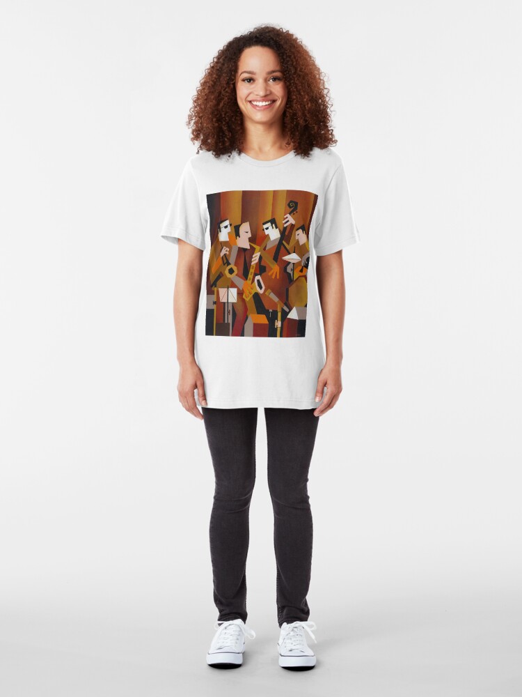 Alternate view of BERNIE McGANN QUARTET Slim Fit T-Shirt