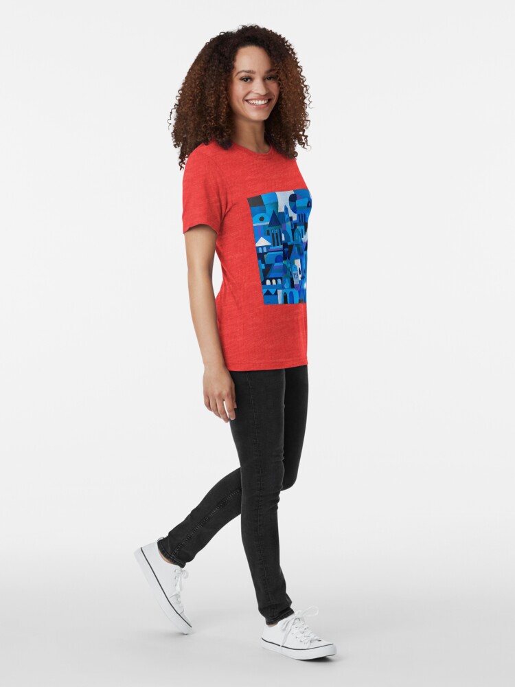 Alternate view of ANCIENT SYMBOLS Tri-blend T-Shirt