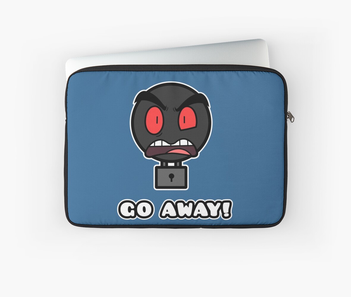 Geometry Dash Spooky Laptop Sleeve By Summergirl4235