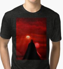 Star Wars Darth Vader Tatooine Sunset Tri-blend T-Shirt