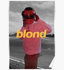 Full-Length Blond on Monochrome (8K resolution) Poster