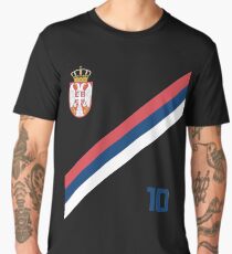 Serbia Jersey Shirt Soccer World Cup Serbian Futbol Men's Premium T-Shirt