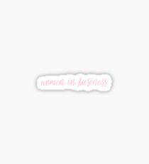 women in business Sticker