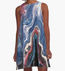 Falling Water A-Line Dress