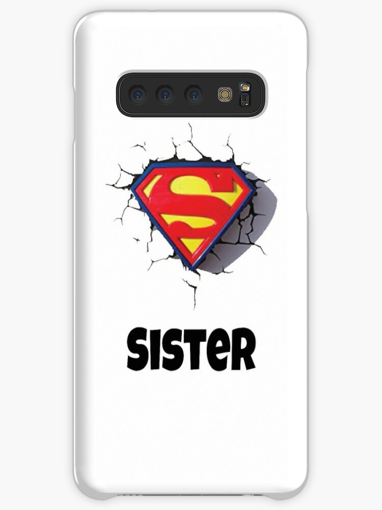 Best Super Fun Sister I Love My Big Sister Perfect Little Sister Gift Shirt Sister Mug Caseskin For Samsung Galaxy By Happygiftideas - 