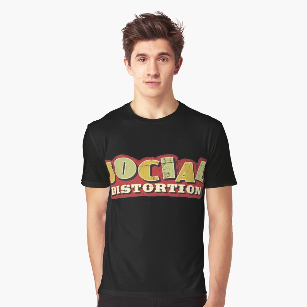 colour distortion t shirt