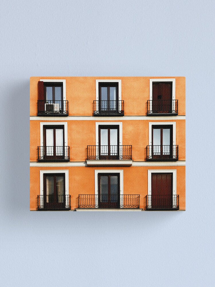 Alternate view of Madrid, Spain. Canvas Print