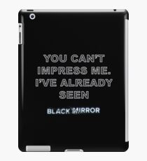 Black Mirror iPad Case/Skin