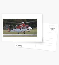 Ambulance Helecopter Postcards