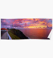Byron Lighthouse Magic Poster