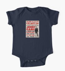 In Person Johnny Cash Show One Piece - Short Sleeve