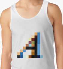 A- letter Tank Top