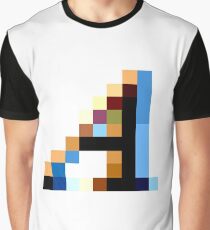 A- letter Graphic T-Shirt
