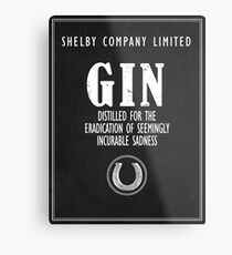 Gin Distilled For The Eradication of Sadness Metal Print