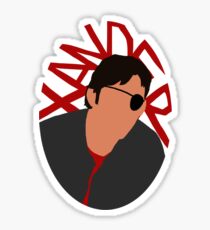 Xander Silhouette Sticker