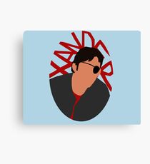 Xander Silhouette Canvas Print