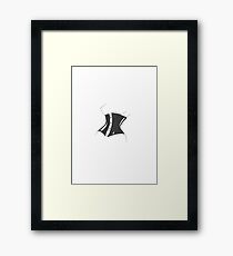 Corset Framed Print
