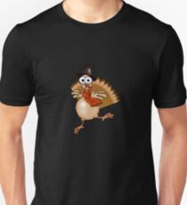 Thanksgiving Turkey Pilgrim!!! Slim Fit T-Shirt