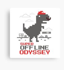 Super offline odyssey Canvas Print