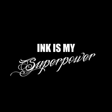 Superpower, tattoo, gift, job, skin, color' Square fridge magnet |  Spreadshirt