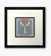flux capacitor Framed Print