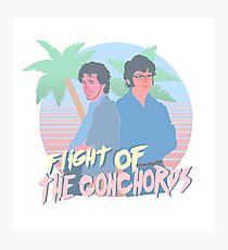 Flight Of The Conchords 80s vibes Photographic Print