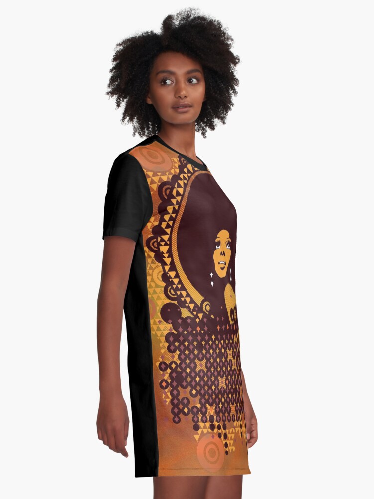 Alternate view of Disco Diva Graphic T-Shirt Dress