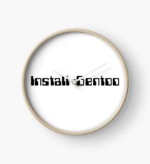 Install Gentoo - Operating Systems - Linux Clock